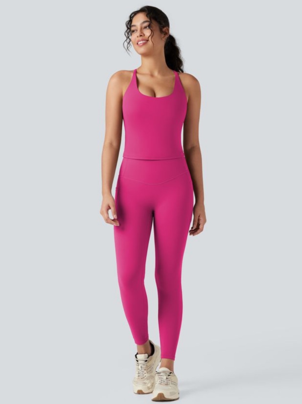 NWT Halara UltraSculpt™ U Neck Yoga Tank Top